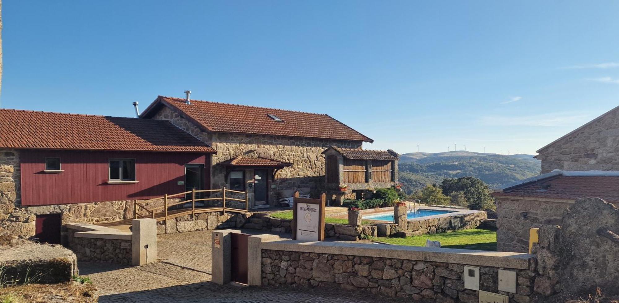Casa Entre-Palheiros E Casa Do Canastro Montalegre Buitenkant foto